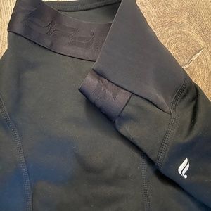 Fabletics Black Crop Leggings Size XS